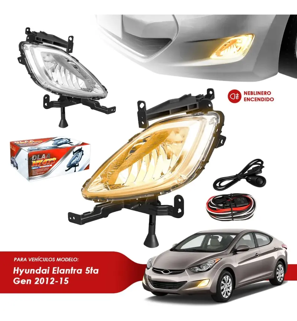 SET DE NEBLINEROS PARA HYUNDAI ELANTRA 2012-2014 – HY473