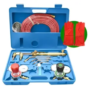KIT DE OXICORTE MALETA AZUL C/GUANTES - ZWCK-16 BL