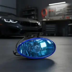 Neblinero ovalado 68x138mm Aluminio Azul   - LA2030 LB