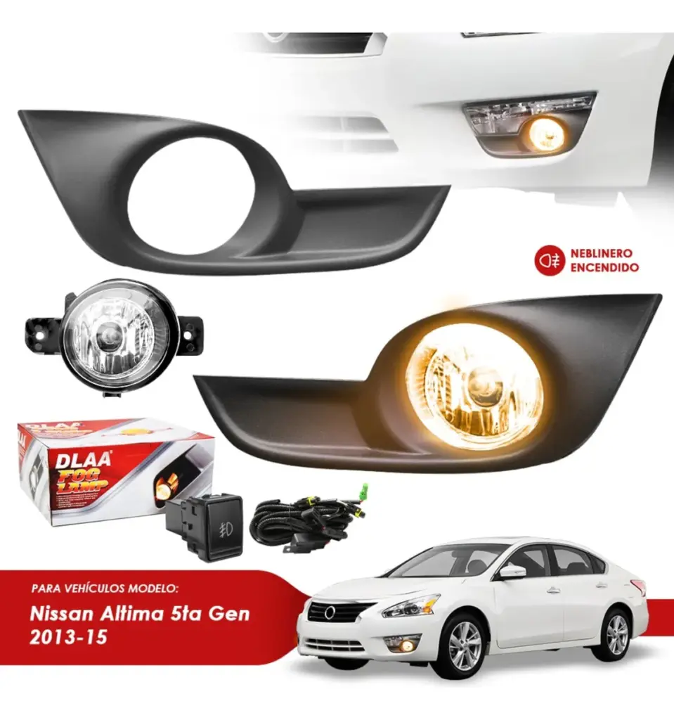 SET DE NEBLINEROS LED PARA NISSAN ALTIMA 2013 EN ADELANTE  – NS547