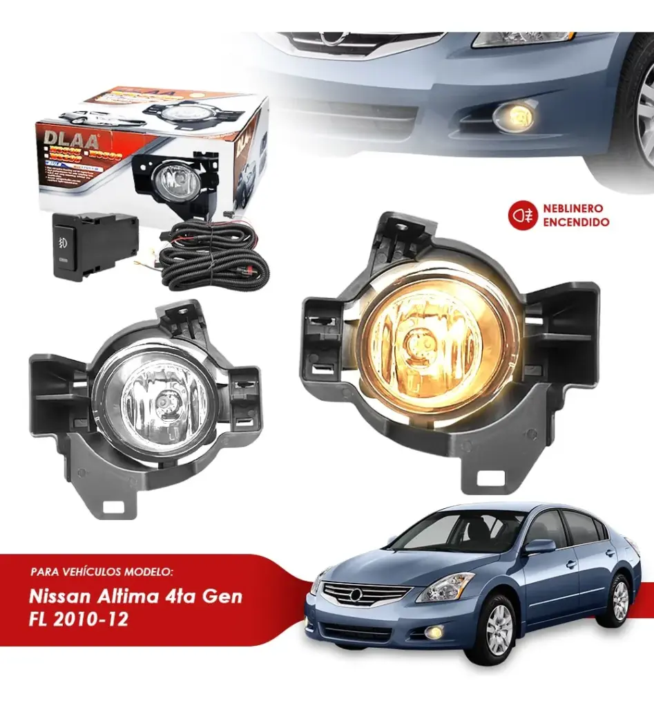 SET DE NEBLINEROS LED PARA NISSAN ALTIMA 2010 AL 2012 – NS596