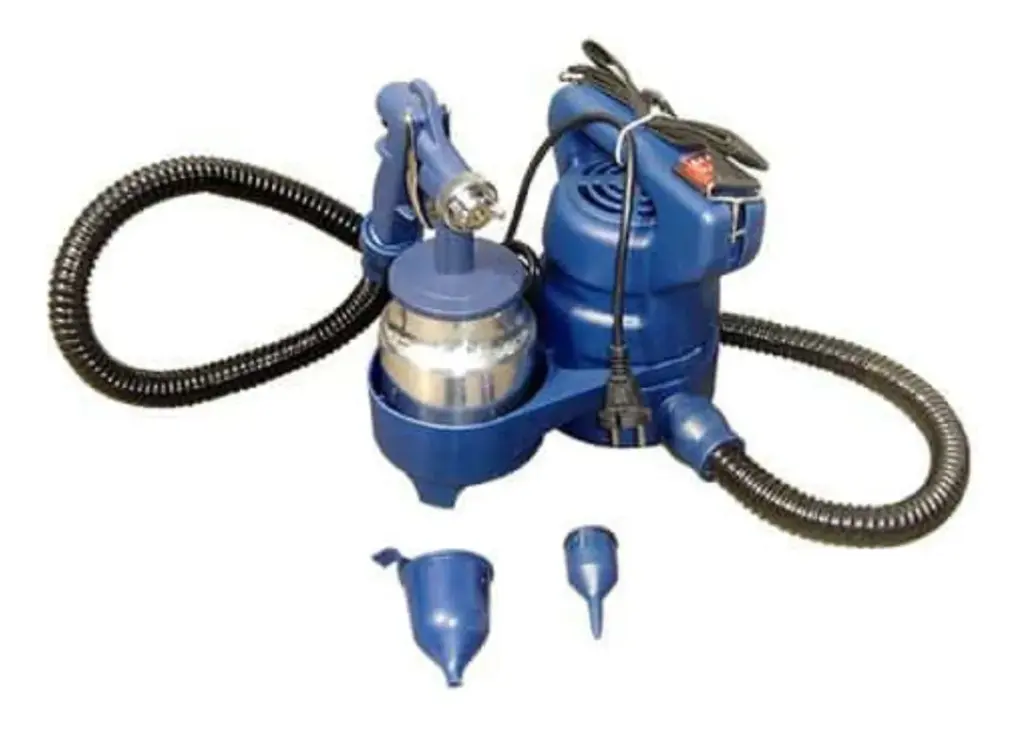 PISTOLA PARA PINTAR CON COMPRESOR 450W MAX. 200ML/MIN AZUL  – LL-02 BL