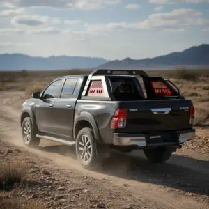 ANTIVUELCO OFF ROAD BLACK/RED PARA REVO 2015 EN ADELANTE - PW56-K12494