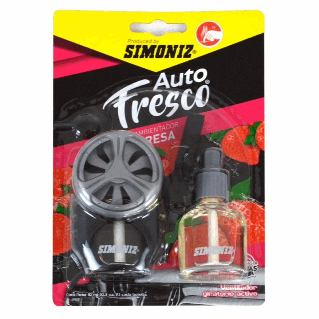 AMBIENTADOR TECH 10ML CON REPUESTO 10ML FRESA – VM1001497FS