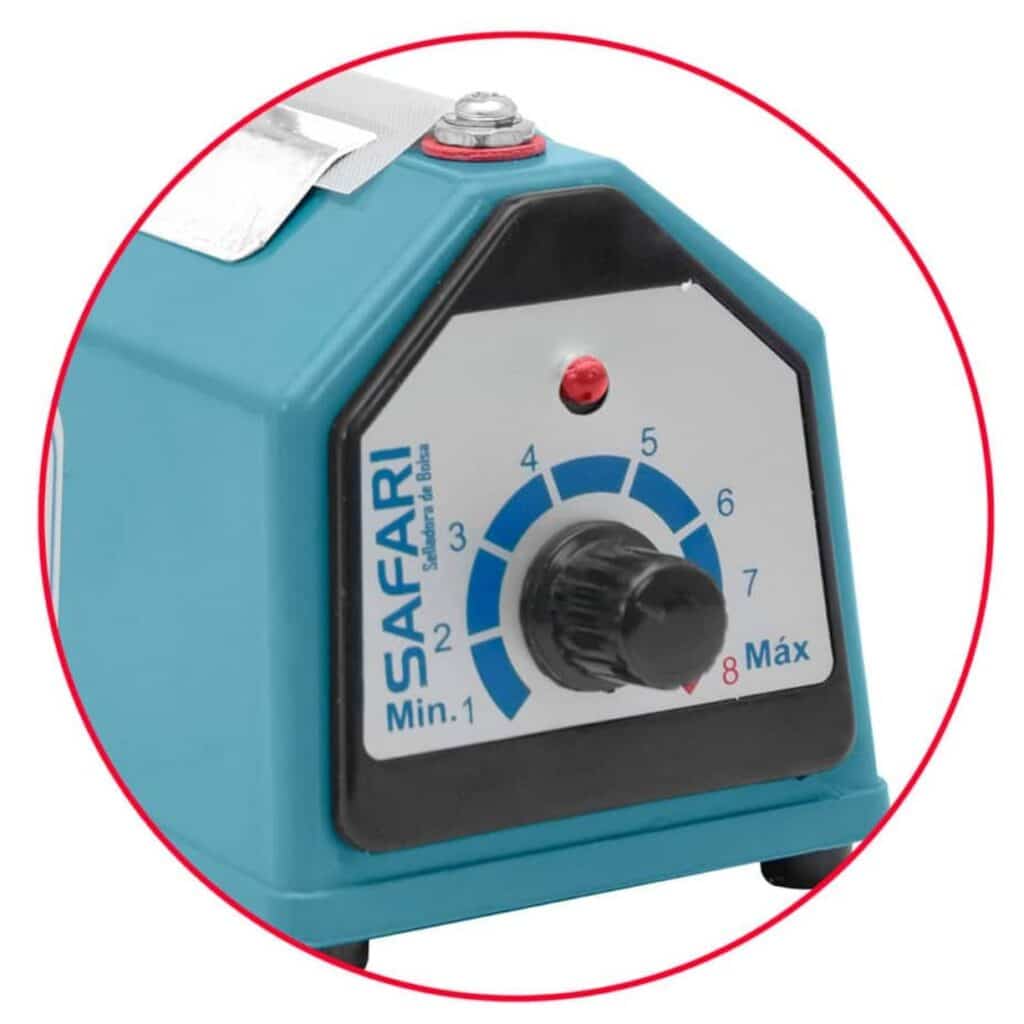 SELLADORA DE BOLSA 10CM 250W 10MM BASE PLASTICO  – SEB-100-PA