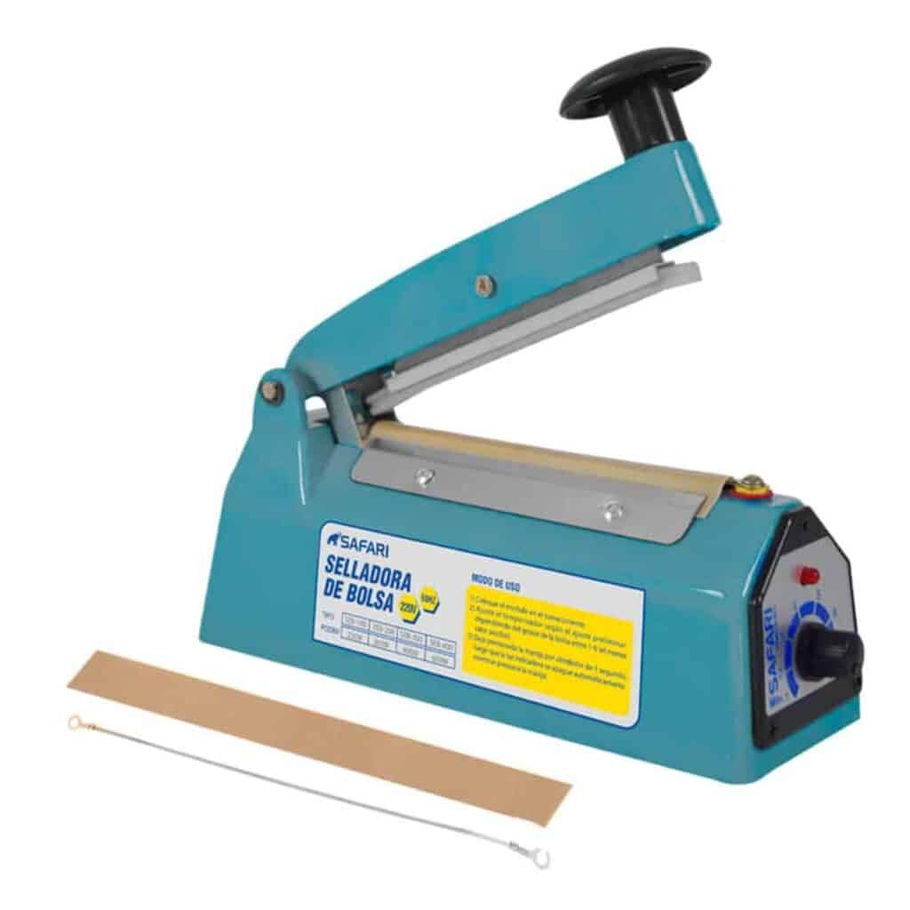 SELLADORA DE BOLSA 10CM 250W 10MM BASE PLASTICO  – SEB-100-PA