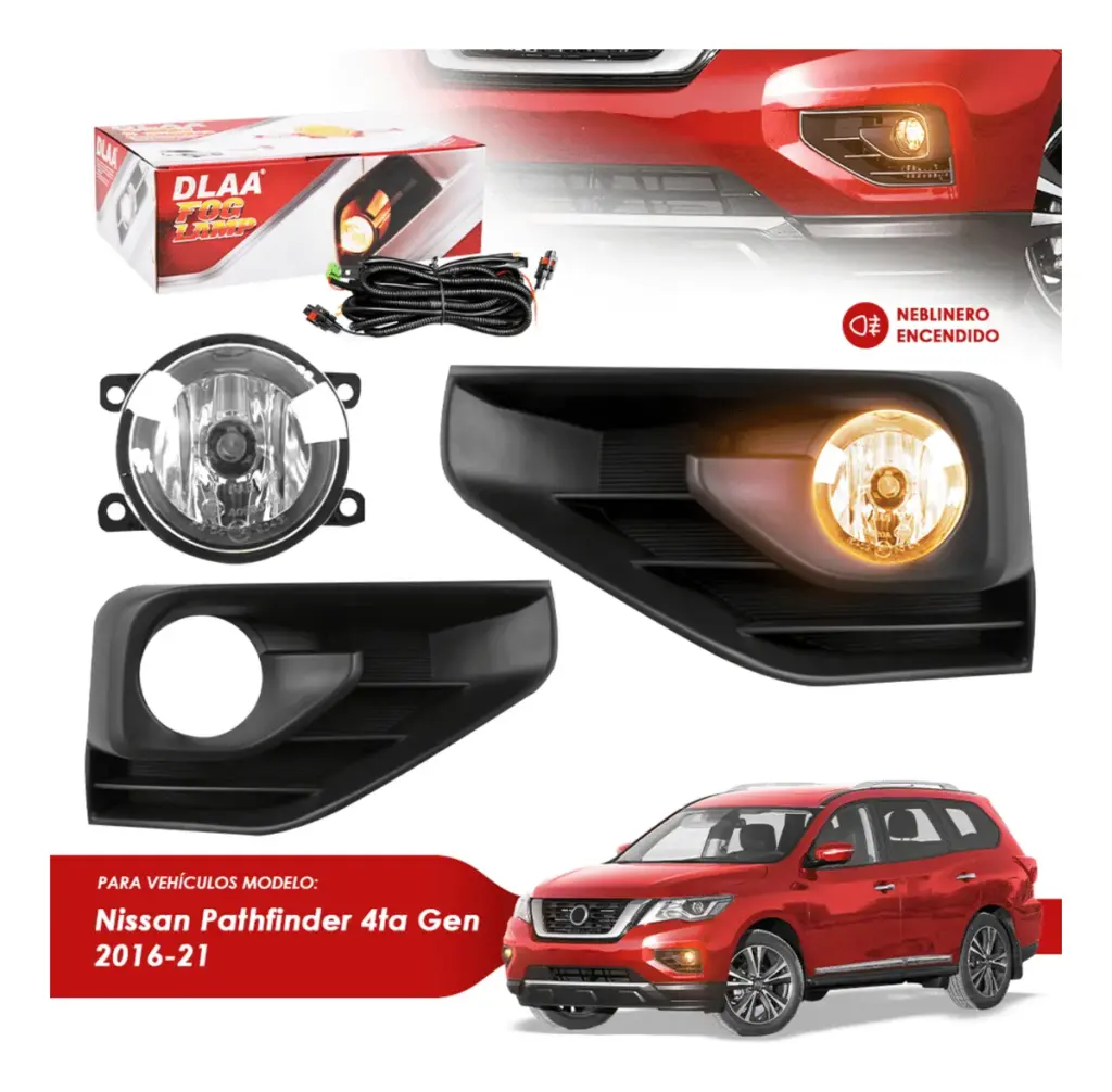SET DE NEBLINEROS LED PARA NISSAN PATHFINDER 4TA GEN 2016-2021 – NS875