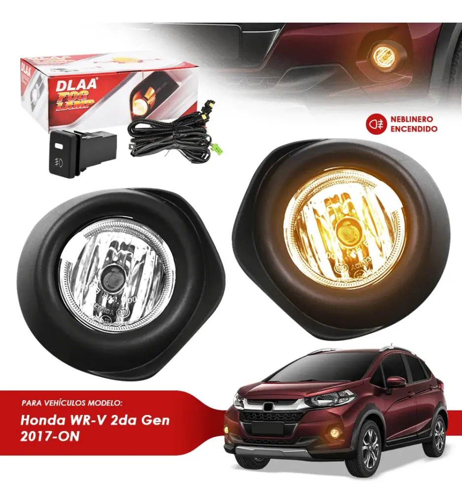 SET DE NEBLINEROS PARA  WR-V 2DA GEN 2017-ON – HD102