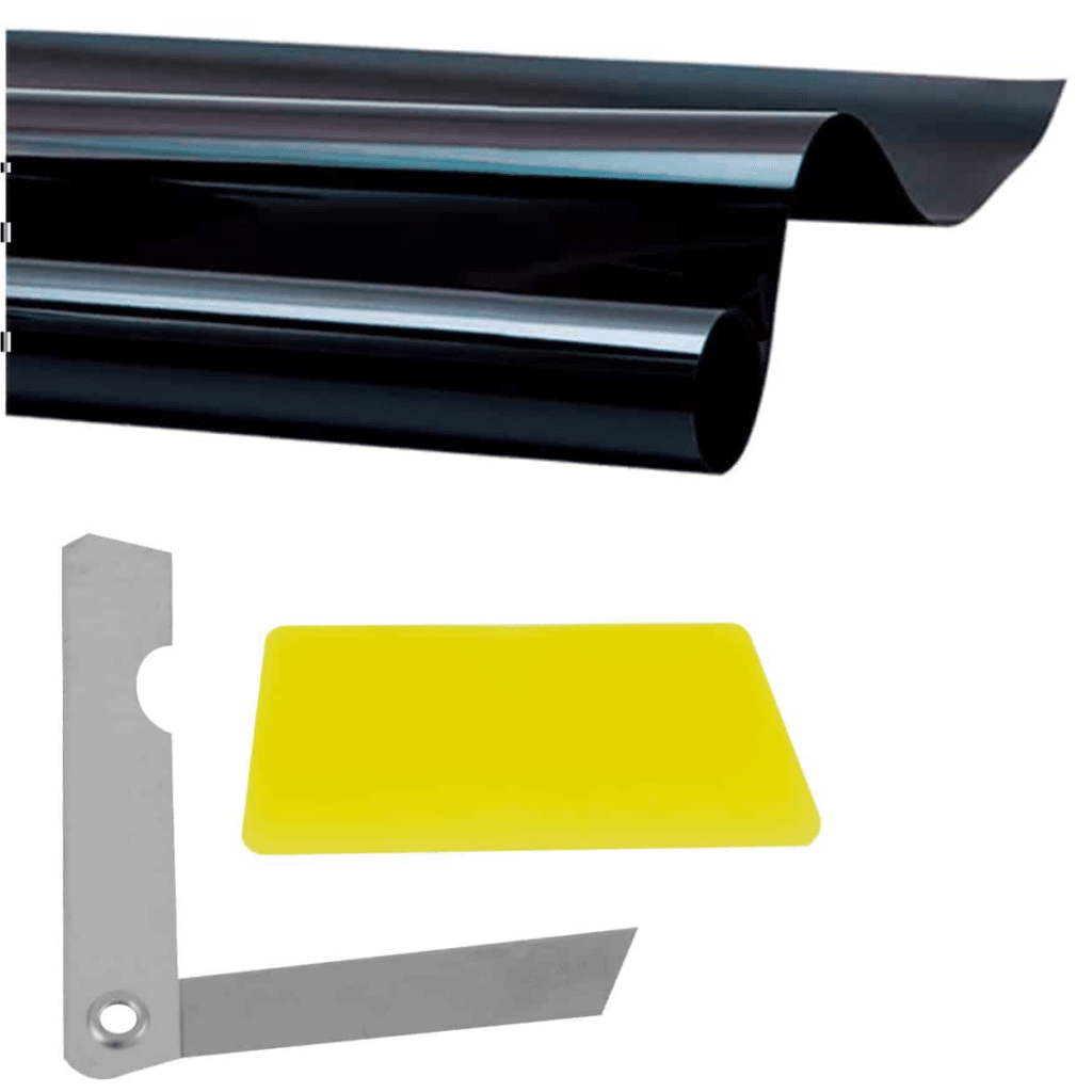 PAPEL POLARIZADO 3mx50cm V:15% IR 15% UV99% Dark Black    – SF-BK15 3M