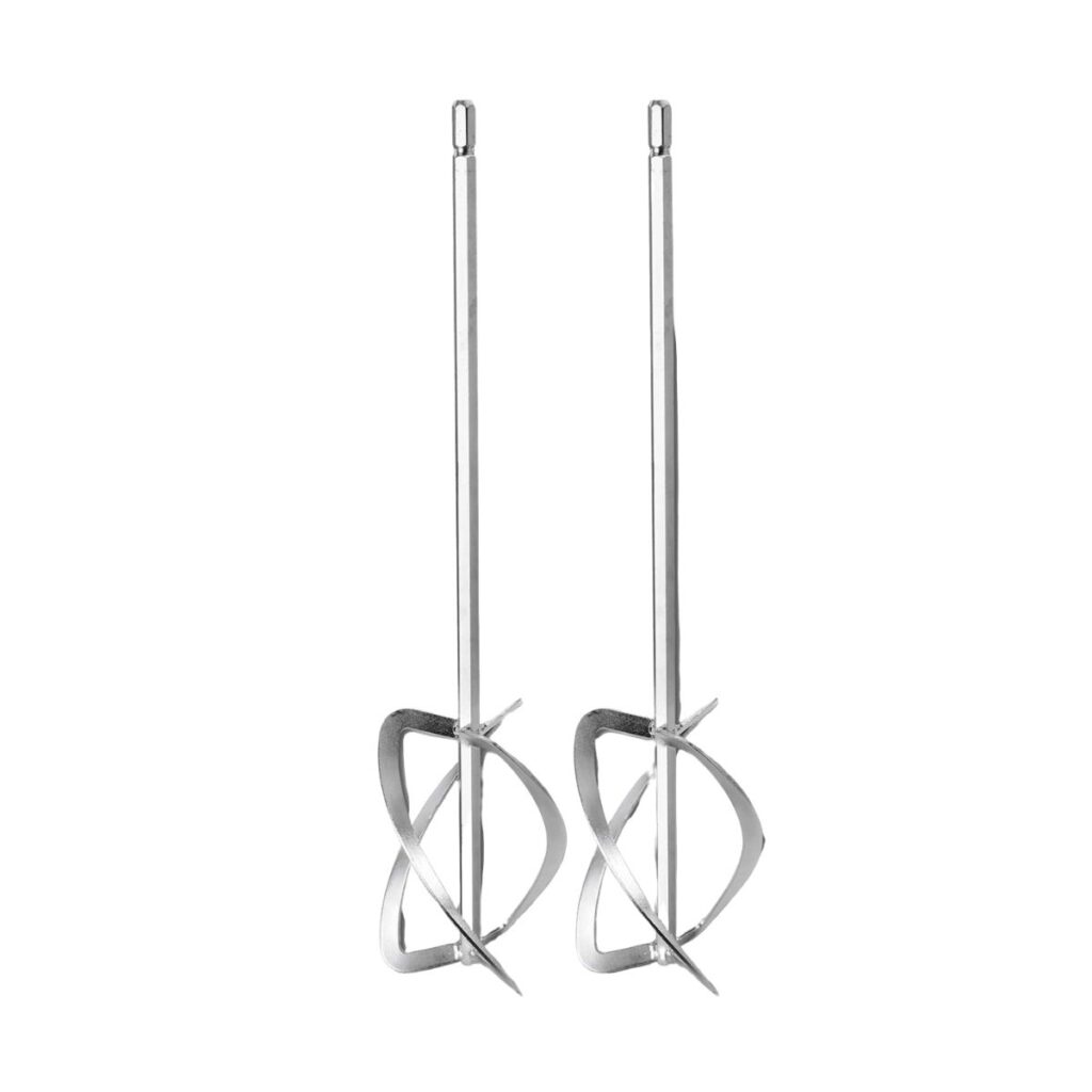 MEZCLADORA  DE  CEMENTO Y PINTURA DOBLE PALETA  1800W 650RPM HEX13 INDUSTRIAL  TOTAL – TD616006