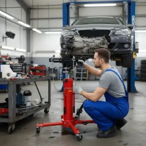 GATA PARA TRANSMISION 0.5TON 885-1840MM CILINDRO TELESCÓPICO - TEL05006