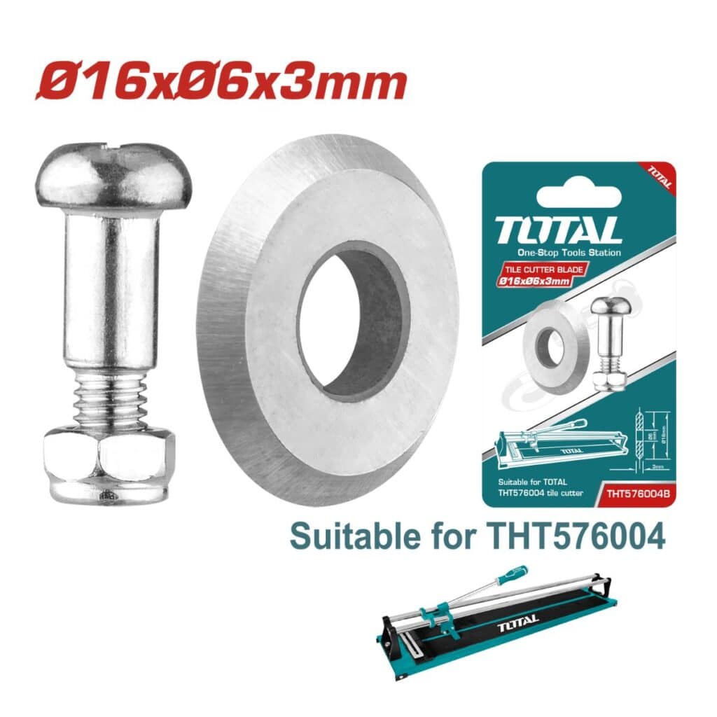 CUCHILLA PARA CORTA MAYOLICA 16X6X3MM -THT576004  TOTAL- THT576004B