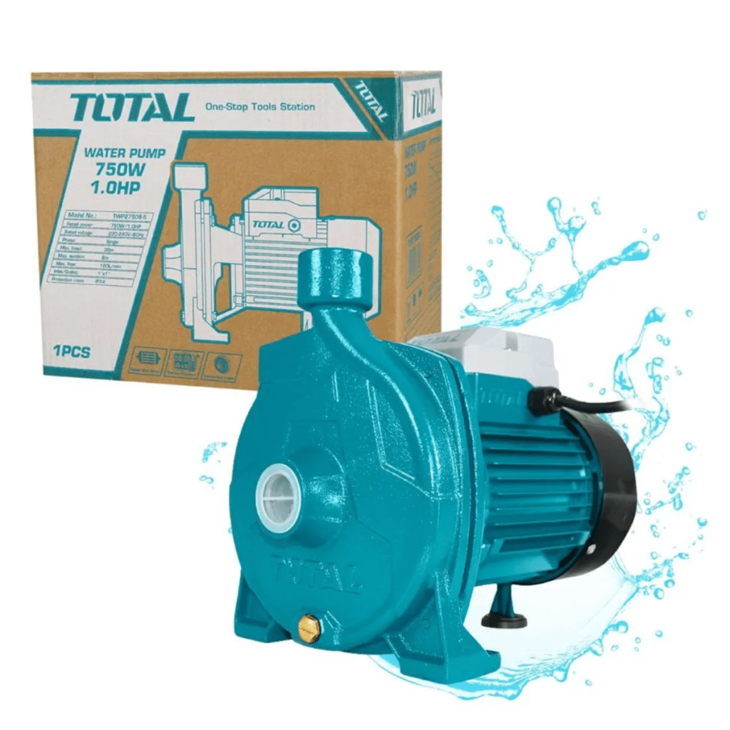 BOMBA DE AGUA CENTRIFUGA 1.0HP 30M 100L/MIN 1X1 TOTAL- TWP27506-5