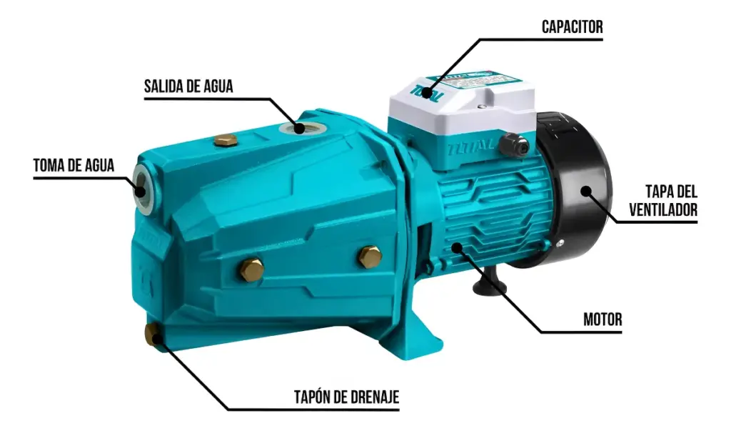 BOMBA DE AGUA AUTOCEBANTE 1.0HP 1X1 55 L/min ALT.51M – TWP37506-5