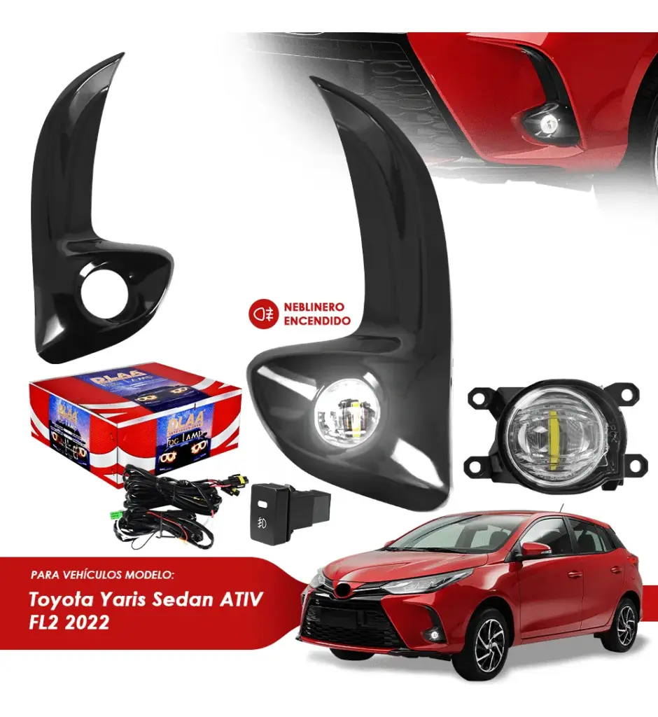 Neblinero LED  PARA Yaris 2021-ON  – TY2706