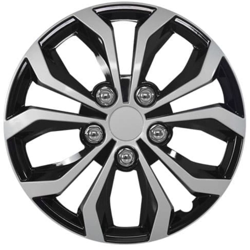 TAPAS DE AROS 14″ SILVER/NEGRO – V138-SB-14