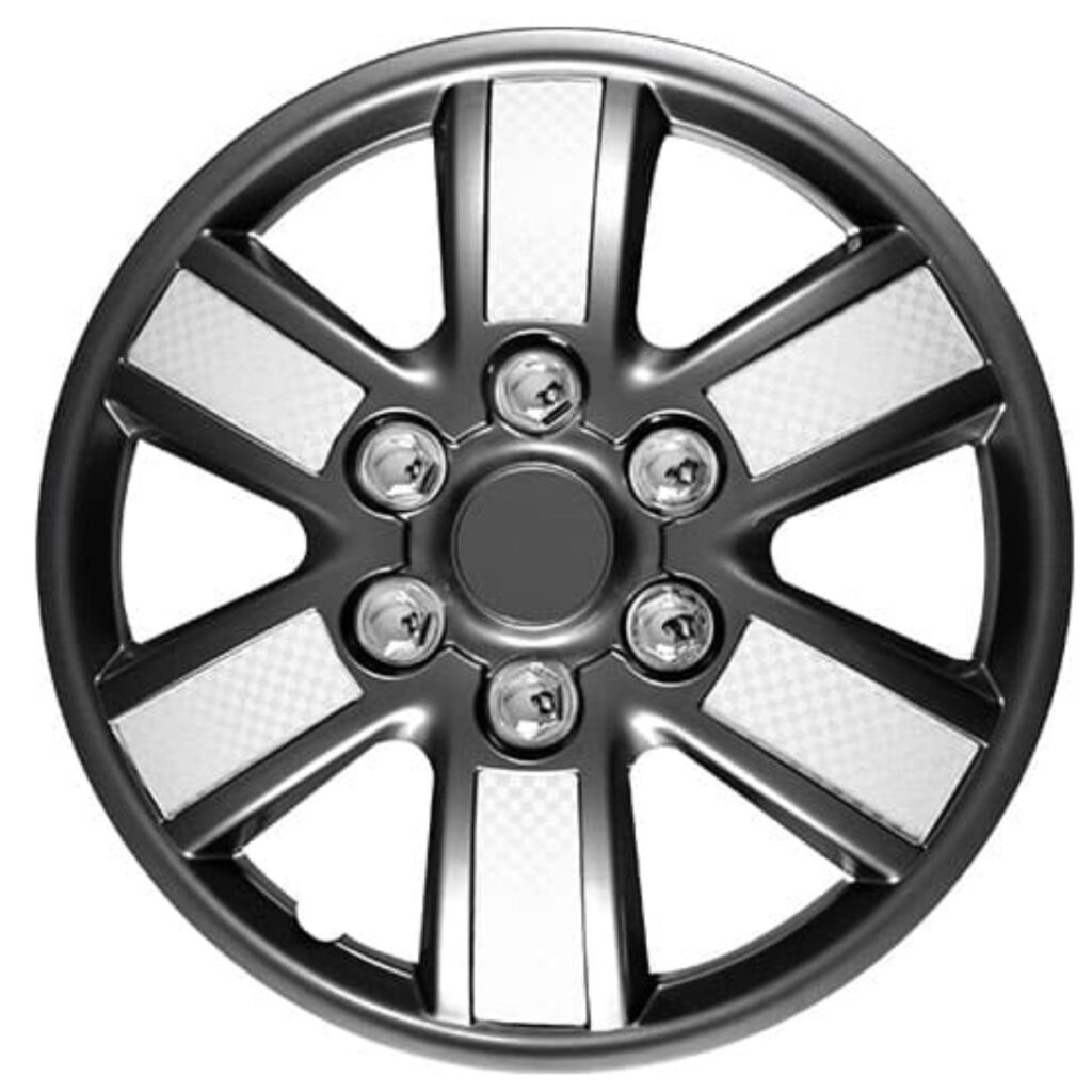 TAPAS DE AROS 14″ NEGRO MATE/SILVER – V143-BS-14