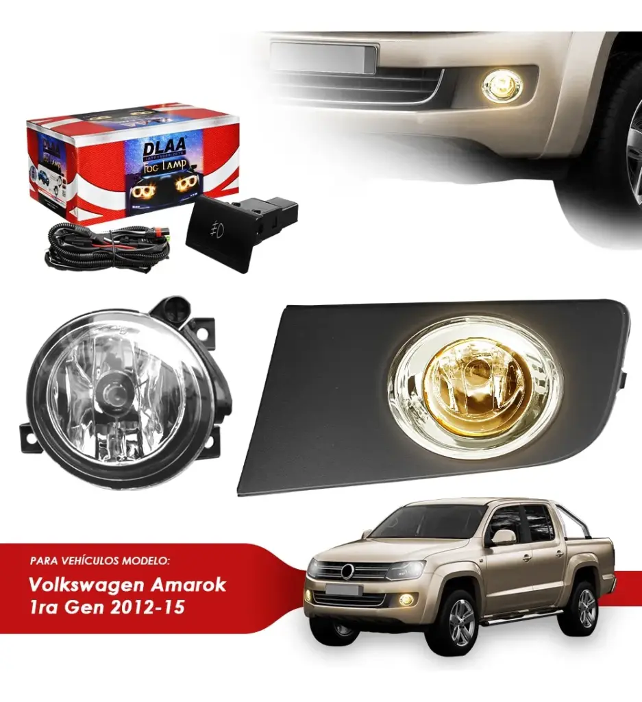 NEBLINERO CON CABLES P. VW AMAROK 2011-15  – VW458E