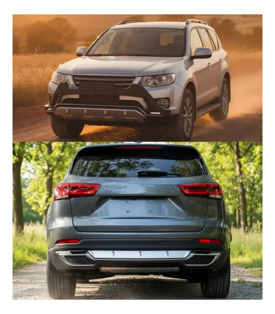 DEFENSA DELANTERA Y POSTERIOR PARA TOYOTA RAV4 2016-2018 – W55016DP