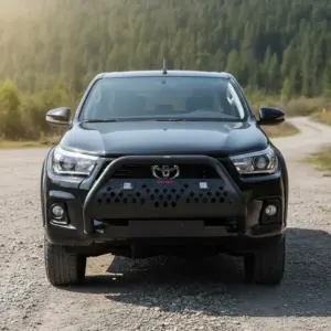 DEFENSA DELANTERA 3″ CON LUZ PARA TOYOTA HILUX REVO 8VA GENERACIÓN 2016-ON - W560BD