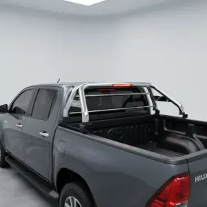 ANTIVUELCO DE ACERO CON LUZ PARA HILUX REVO 2015-2020  - W56406