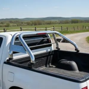 ANTIVUELCO DE ACERO 3″ CON PROTECTOR PARA TOYOTA HILUX VIGO 7MA GENERACIÓN 2005-2015  - W56426