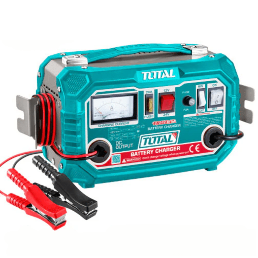 CARGADOR DE BATERIA 220V 12/24V 9/4A 28-180A  -TBC1601