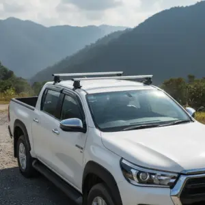 BARRAS TRANSVERSALES SILVER TOYOTA HILUX REVO 8VA GENERACIÓN 2016-ON - W56515