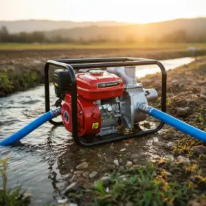 MOTOBOMBA GASOLINERA 2" 5.5HP 4KW 30M³/H 4TIEMPOS   - WP20