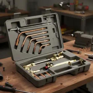 KIT CAÑA DE CORTE Y SOLDAR CON GUANTE - ZWCK-14