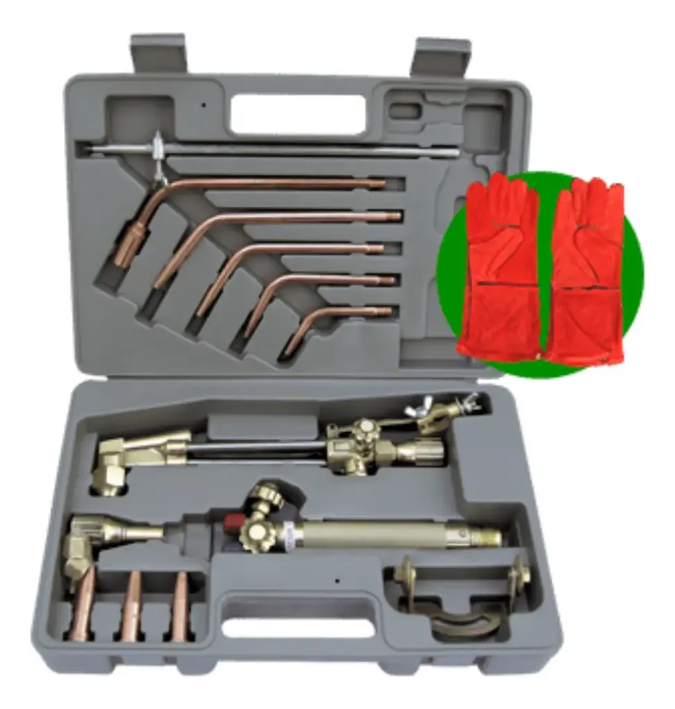 KIT CAÑA DE CORTE Y SOLDAR CON GUANTE – ZWCK-14