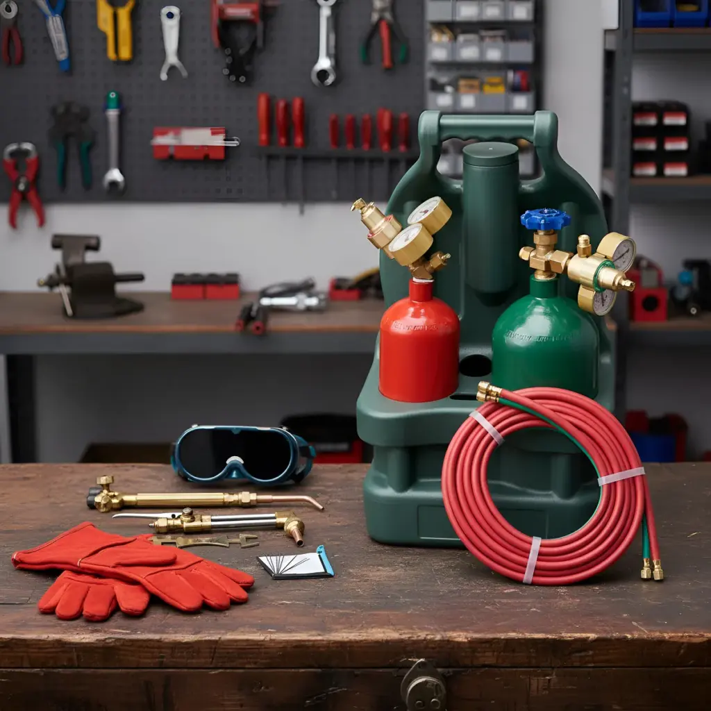 KIT OXICORTE PORTATIL CON TANQUES  ACCESORIOS  Y GUANTESS – ZWCK-52