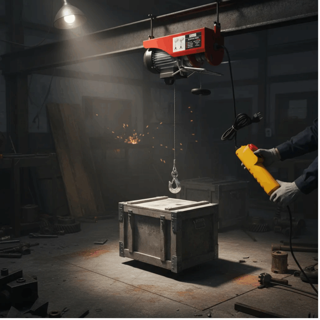 TECLE ELÉCTRICO – PA200A 510W 100 A 200 KG 12M