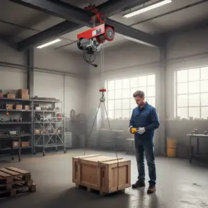 TECLE ELÉCTRICO 1600W  500 A 990KG 12M - PA990A