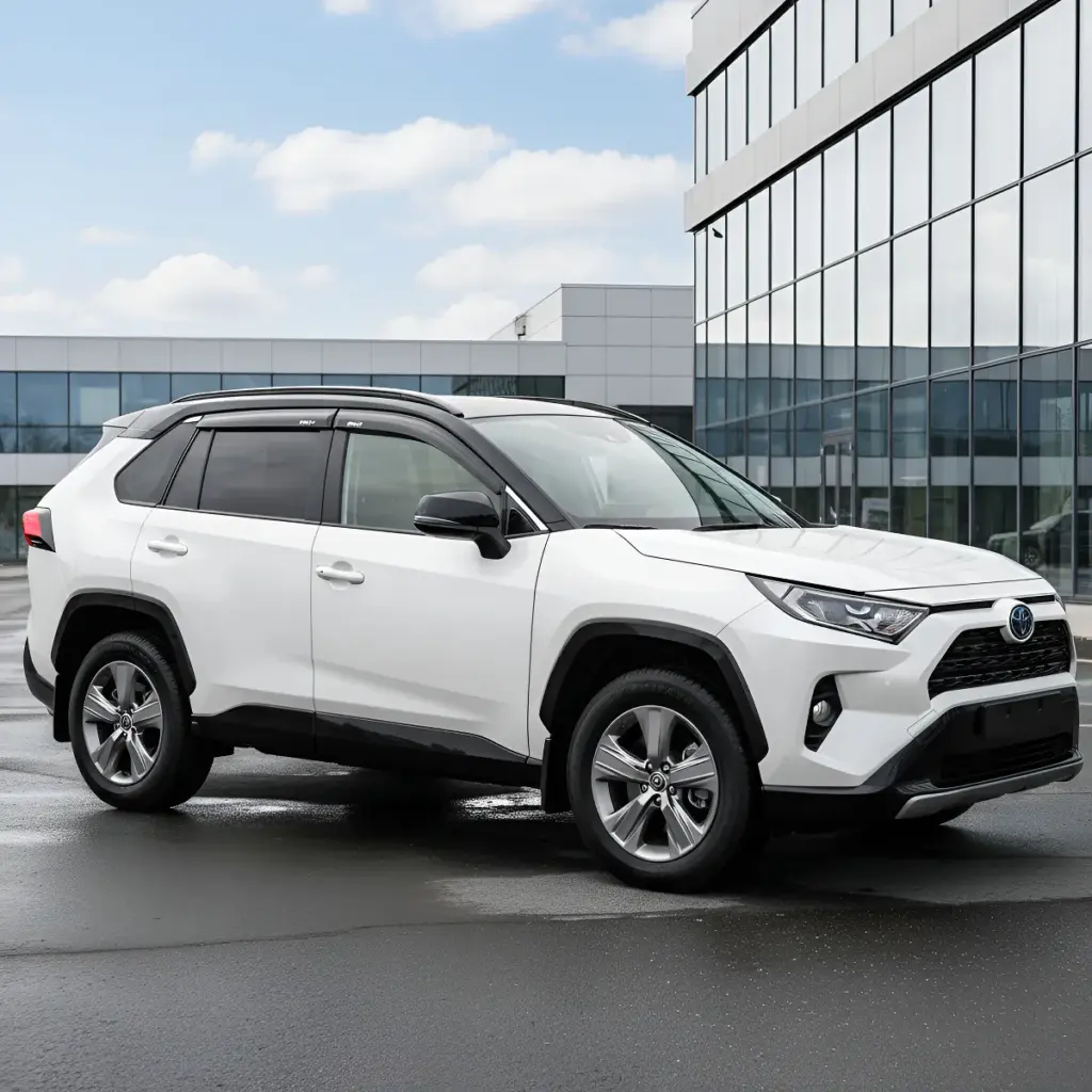 CORRELLUVIA NEGRO PARA RAV4 5TA GENERACIÓN 2019-ON 4 PIEZAS – E582110