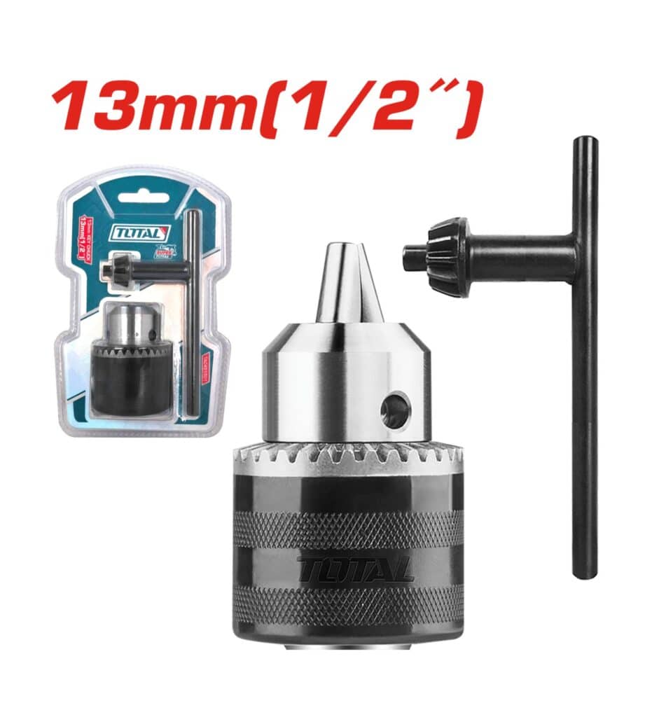 MANDRIL  CHUCK O PORTABROCAS DE IMPACTO 1.5-13MM CON 1/2″  TOTAL – TAC451301