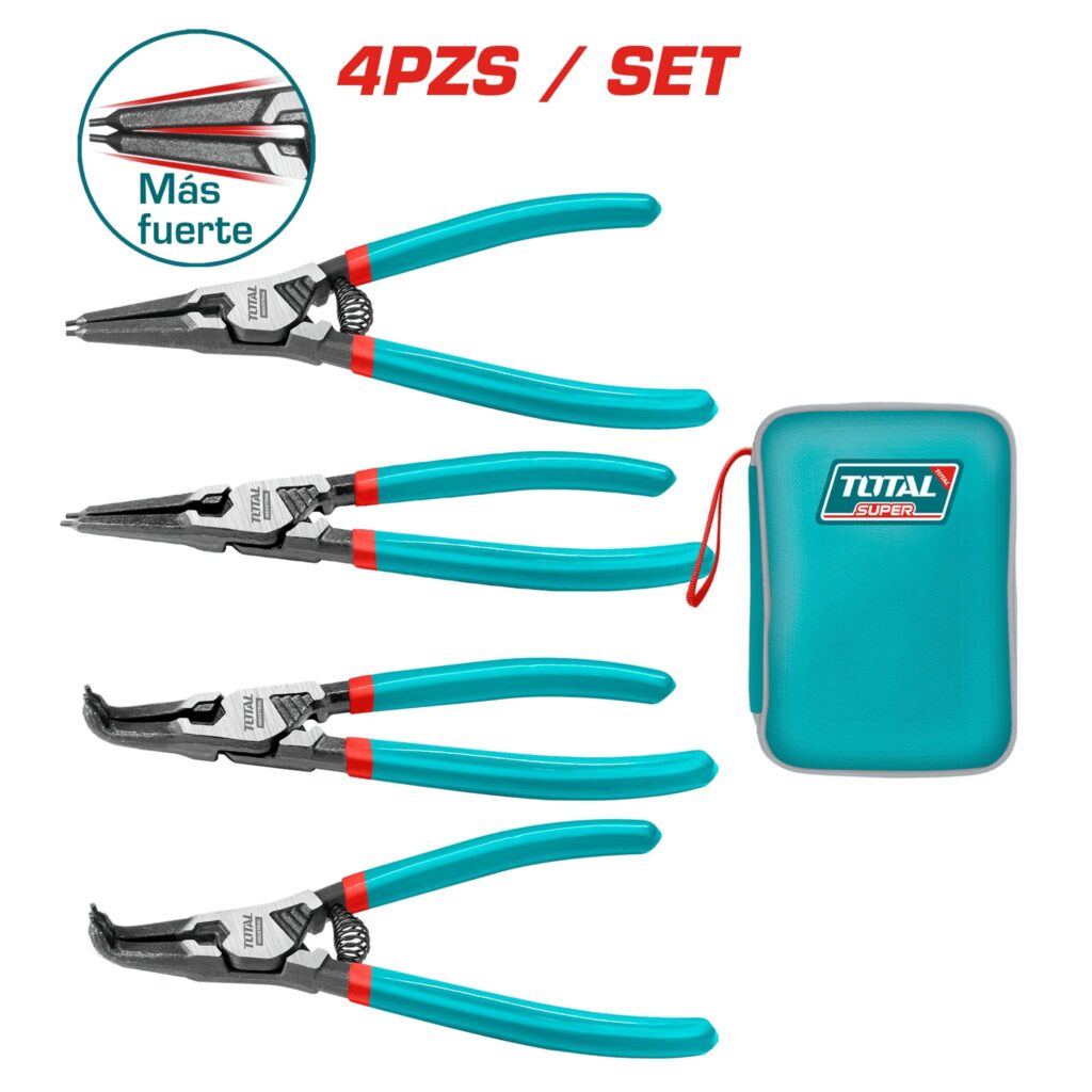 SET DE ALICATES 4PCS TOTAL THTJ214042