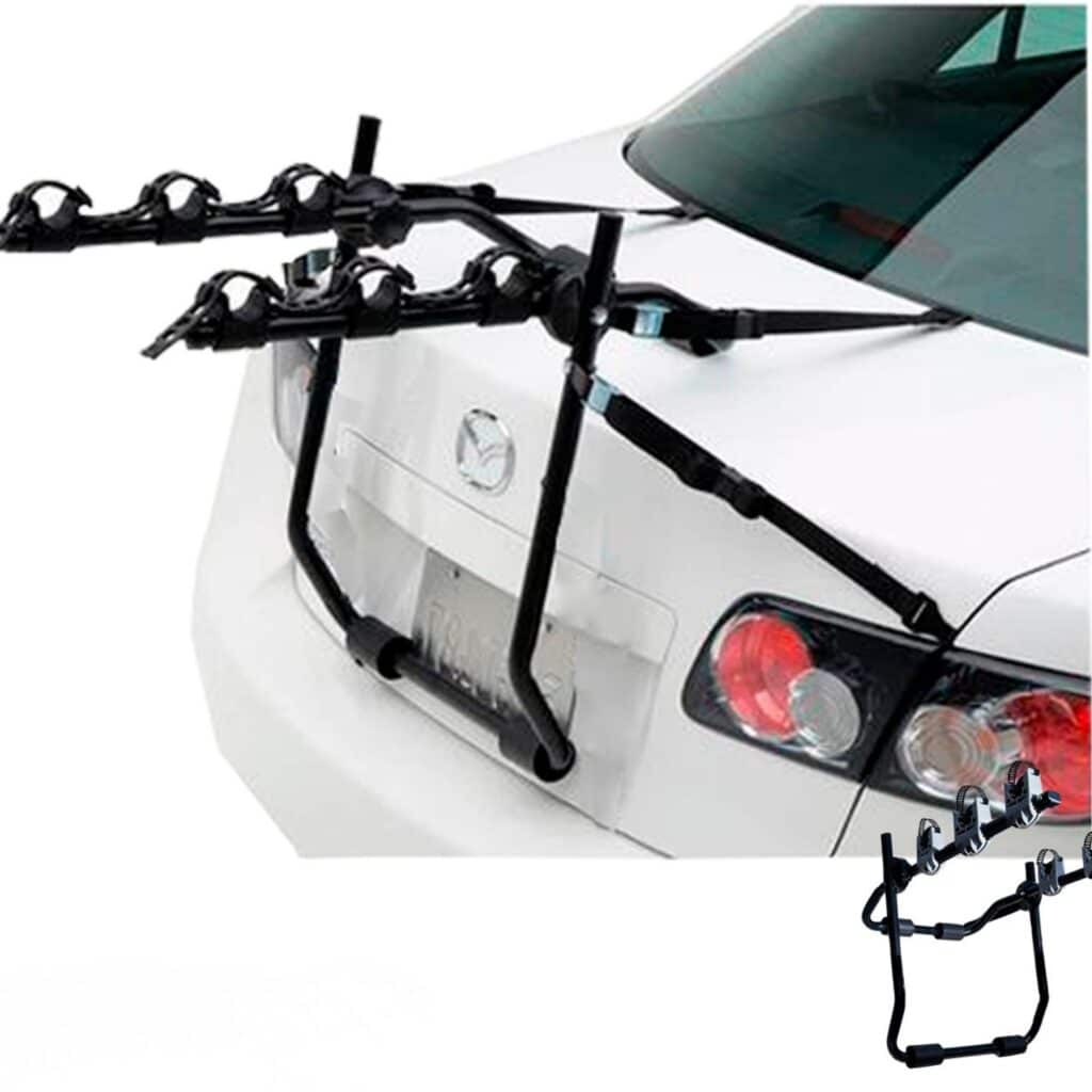 PORTABICICLETA POSTERIOR BAJO 45KG 3 ESPACIOS NEGRO – SK-0660B