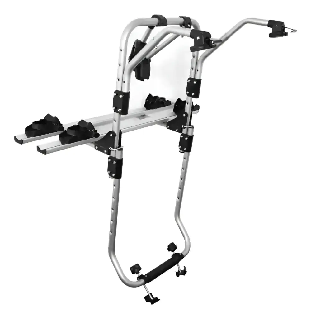 PORTABICICLETA POSTERIOR 80KG PLEGABLE NEGRO -SK-0675