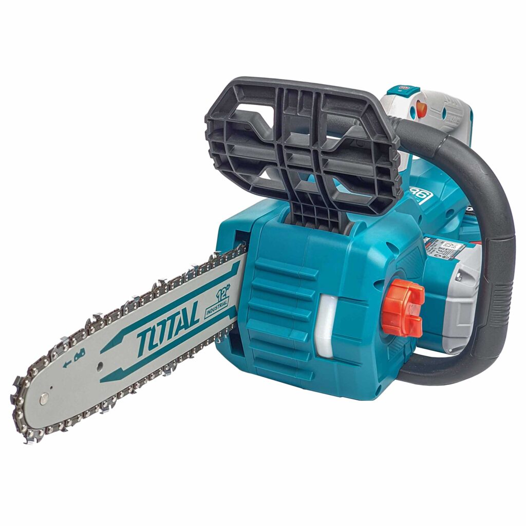 MINI SIERRA DE CADENA 12″ LI-ION 20V 900W  4500RPM  TOTAL- TGSLI20128