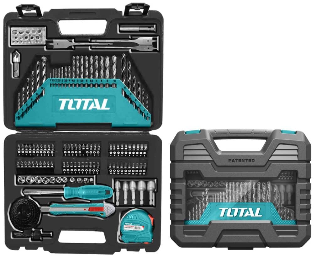 SET DE HERRAMIENTAS PUNTAS PARA DESARMADOR Y BROCAS 118 PIEZAS -THKTAC011182