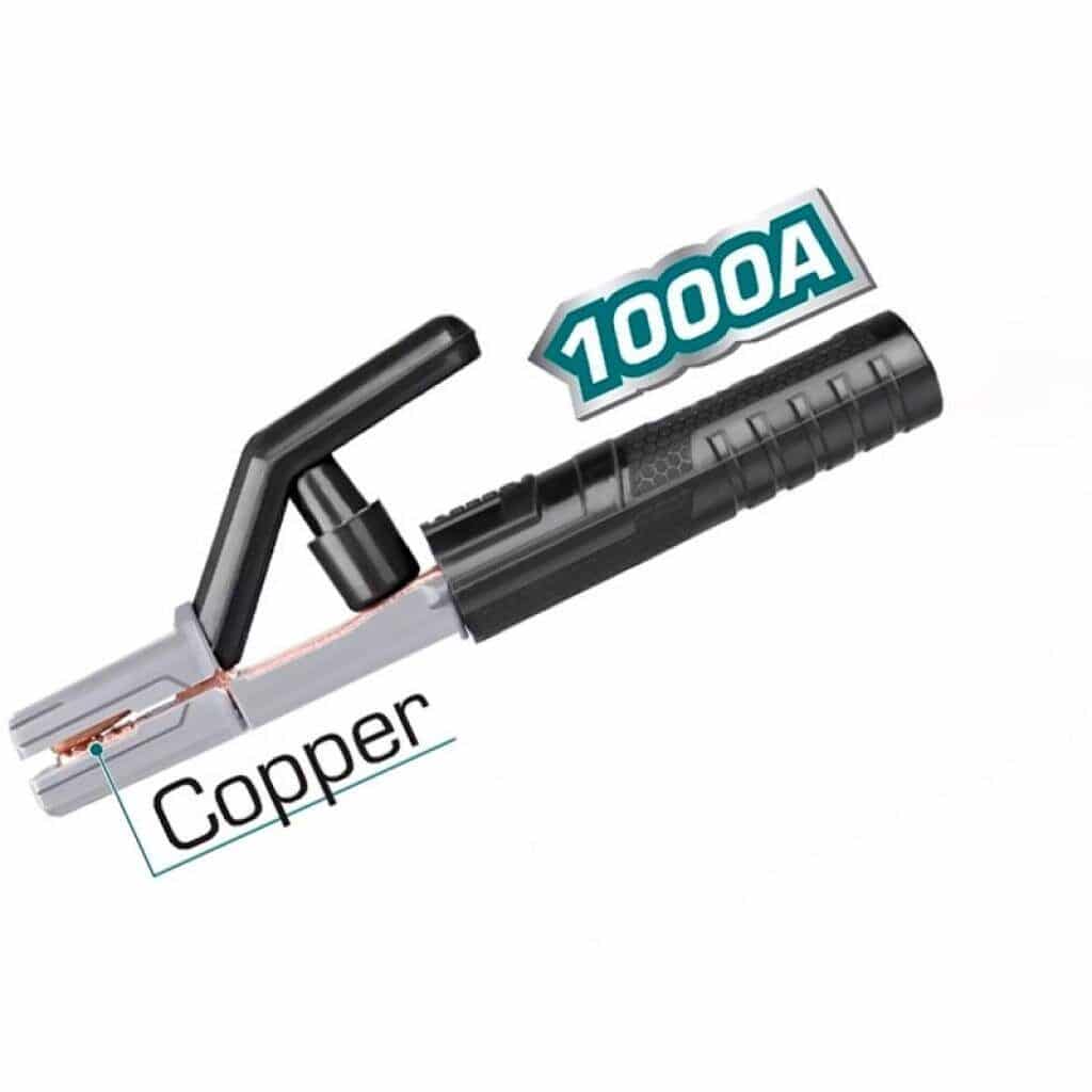 PORTA ELECTRODOS PARA MAQUINA DE SOLDAR 1000A – TWAH10006