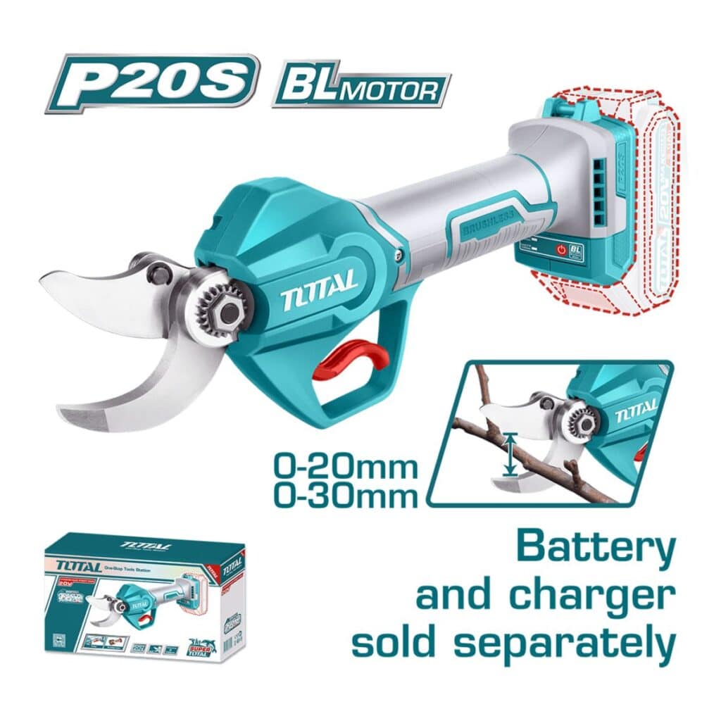 TIJERA LI-ION 20V P20S CORTE 20/30MM MOTOR BL TOTAL- TSSLI20308