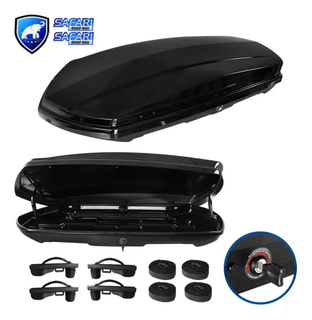 PORTA EQUIPAJE ABS 390LITROS 168x25x80cm – RB5808-390L BK