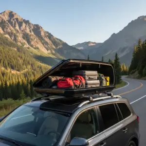 PORTA EQUIPAJE ABS 520LITROS 231x33x86 cm - RB5808-520L BK