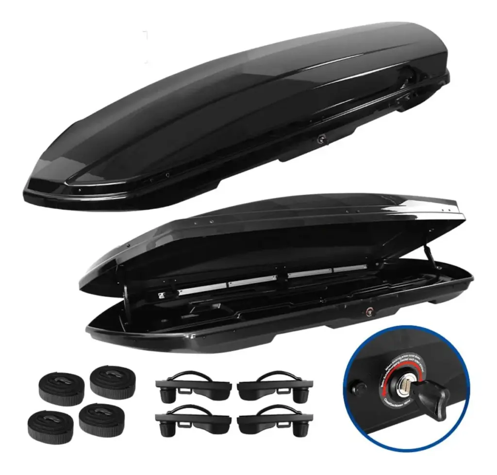 PORTA EQUIPAJE ABS 520LITROS 231x33x86 cm – RB5808-520L BK