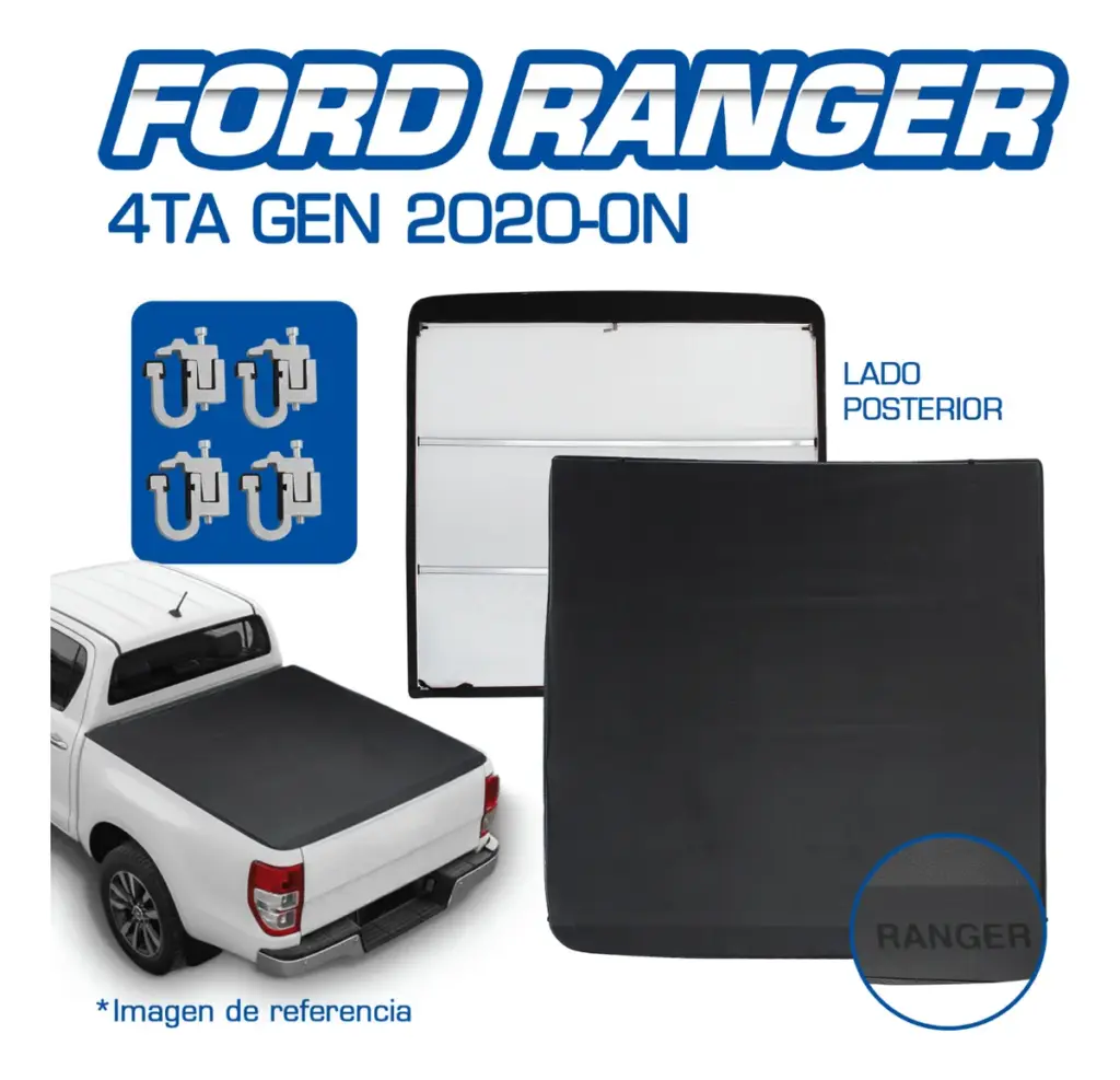 TOLVA PARA FORD RANGER 4TA GEN 2020-ON – 1044FO-S75
