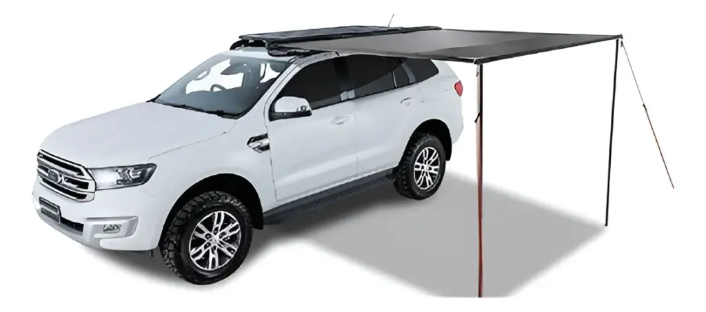 CARPA PLEGABLE DE CAMPING PARA CAMIONETAS 250×200 COLOR GRIS  – RT-SA-252