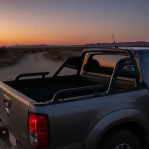 ANTIVUELCO K4 BLACK CON EXTENSIÓN PARA HILUX REVO 2015-2020  - W564K4B