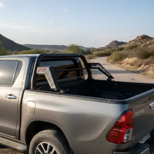 ANTIVUELCO MV DE ACERO CON BASE ALTA PARA TOYOTA HILUX REVO 8VA GENERACIÓN 2016  EN ADELANTE-W56MV2